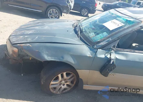 2000 Subaru Outback из США, поврежденный, VIN 4S3BH6754Y6636807